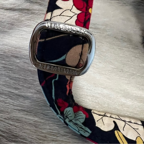 VERA BRADLEY Happy Snail 2011 Quick Draw Crossbody Cinch Bucket Bag Blue Orange - Picture 7 of 13